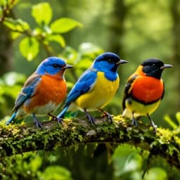 Nature Birds Paradise