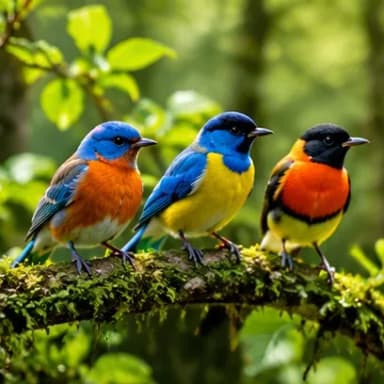 Nature Birds Paradise